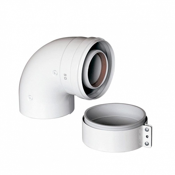 Baxi KHG Коаксиальный DN 60/100 отвод 90