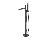 Напольный смеситель BelBagno Uno, черный матовый (UNO-FMT-NERO)