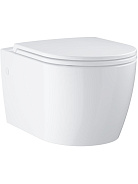 103860SH00 Bau Унитаз подвесной с быстросъемным сиденьем для унитаза с плавным закрытием, альпин-белый