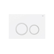 Клавиша смыва IDDIS Unifix универсальная, белая 002 (UNIR2WCi77)