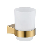 Стакан для ванной комнаты Shevanik SG5712G, золотой сатин