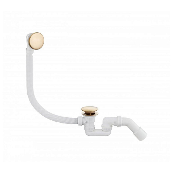 Слив-перелив (автомат) Grocenberg GB230MG, матовое золото