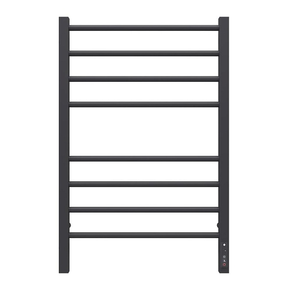 Полотенцесушитель электрический Terminus Сицилия П8 500х800 КС, черный муар, справа подключение (4670078543011)