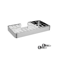 Полка прямоугольная одноэтажная хром Fixsen Hotel FX-31003R