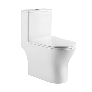 Унитаз-моноблок BelBagno Lounge, белый (BB8618CPR-MN/SC)