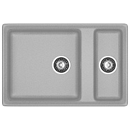 Кухонная мойка GranFest LEVEL 760K, серый