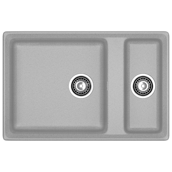 Кухонная мойка GranFest LEVEL 760K, серый