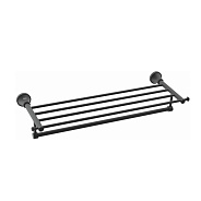 Полка для полотенец Rose RG1908H, черный