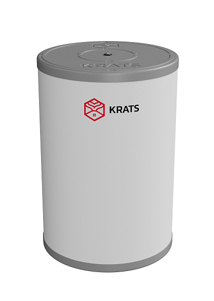 Бойлер косвенного нагрева Krats Comfort 160 подвесной с нижним подключением, белый бак в баке (BKNCW-160-WD)