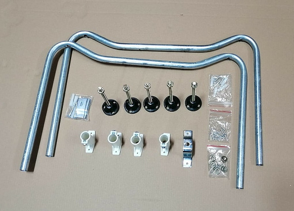 59996456000 Vitra Optimum Neo 150x70 см Установочный комплект (2 U-профиля + 5 ножек)