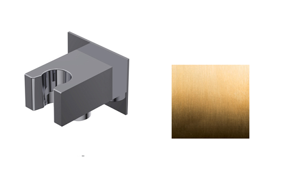 Шланговое подсоединение Ritmonio золото брашированное (P0BA5062GOX)