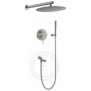 Душевая система встраиваемая FILARETE Roun FL1020NK, никель