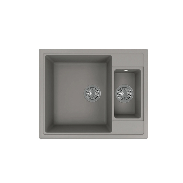 Кухонная мойка Florentina ЛИПСИ 20.465.D0620.307, серый шёлк