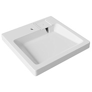 Раковина над стиральной машиной MIXLINE "МАРИО" 60*60 ш*г, с кронштейнами (MIXLINE) (553584)