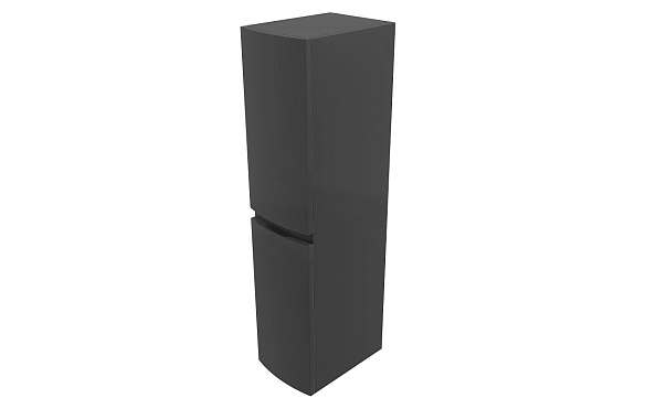 Колонна подвесная с двумя распашными дверцами, реверсивная Cezares Vague 300х390х1300, Antacite (44323)