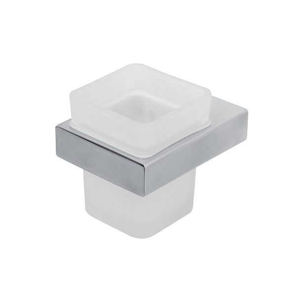 Стакан для зубных щёток подвесной Cezares Slider, хром (SLIDER-TUMS-01)