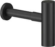AV00107/10BM сифон, матовый черный