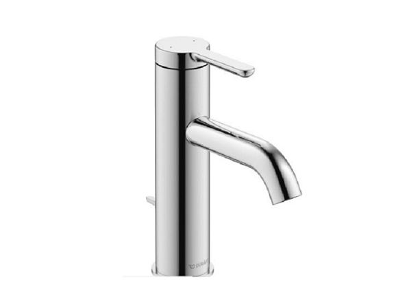 Смеситель для раковины Duravit C.1, черный матовый (C11020001046)