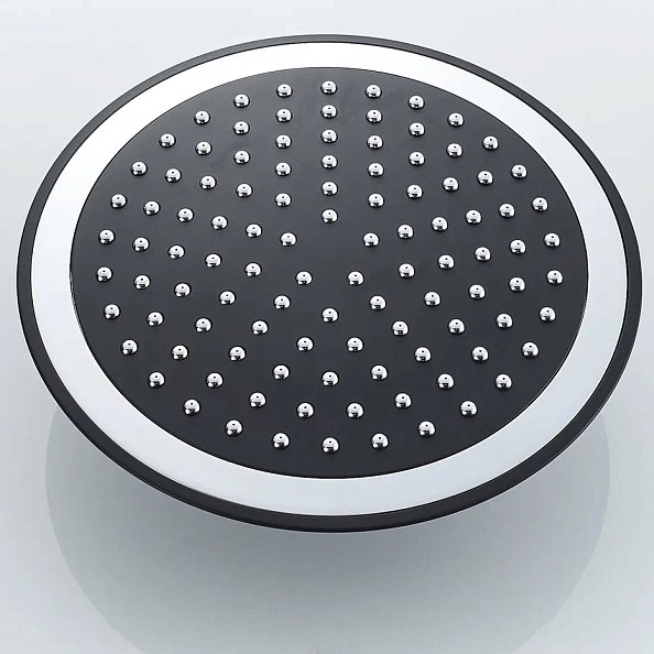 Душевая система Shevanik S9836H, черный/хром