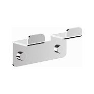 Планка с 2-мя крючками BELZ цвет: хром (B9002)