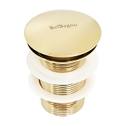 Донный клапан BelBagno, золото (BB-SC-ORO)