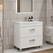 Тумба Velvex напольная Orlando 80, белый матовый (tn.ORL.CLA.80.2Y белый матовый)