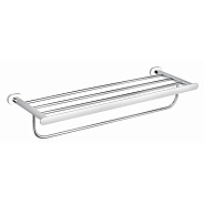 Полка для полотенец Rav Slezak YUKON YUA0704CB, хром/белый