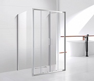 Душевой уголок Cezares Molveno 120x110x195 мм, прямоугольный, хром (MOLVENO-AH-22-120/110-P-Cr)