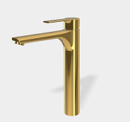 Смеситель для раковины Fima Carlo Frattini Mast, золото (F3131/HOR.1)