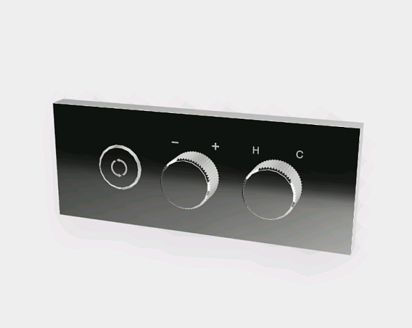 Смеситель для душа Fima Carlo Frattini Switch ON, на 2 потребителя, хром (F5959X2CR)