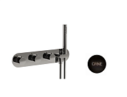 Смеситель для душа Carimali Iltondo на 4 потребителя, хром черный (21948EST/A-CRNE)