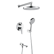 Душевая система встраиваемая Shevanik S4335, хром