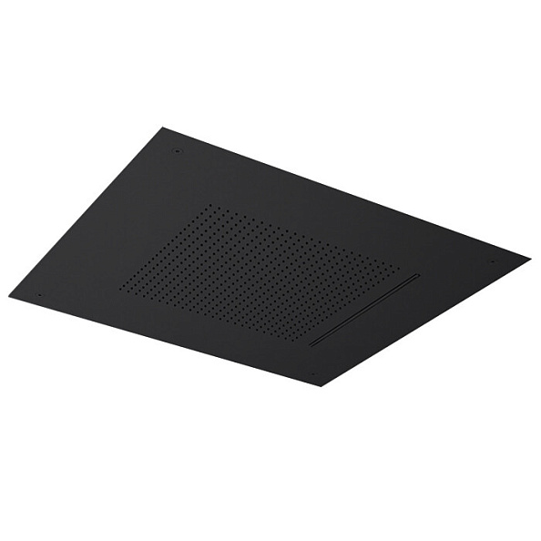 Верхний душ Almar Velvet, 498х498, черный матовый (E044280.MB)