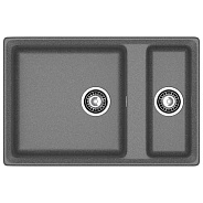 Кухонная мойка GranFest LEVEL 760K, графит