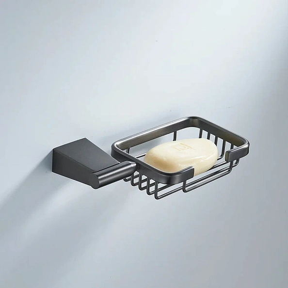 Мыльница Shevanik SG5704T, оружейная сталь