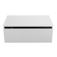 Тумба с одним выкатным ящиком Cezares Slider 766х480х315, Bianco Opaco (SLIDER-800-1C-PI-BO)