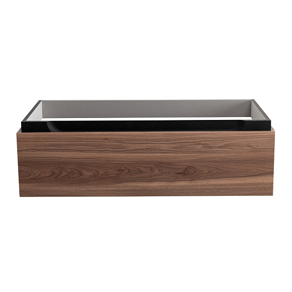 База под раковину подвесная Cezares Slider 966х476х299, Орех дымчатый (SLIDER-1000-1C-SO-NA-P)