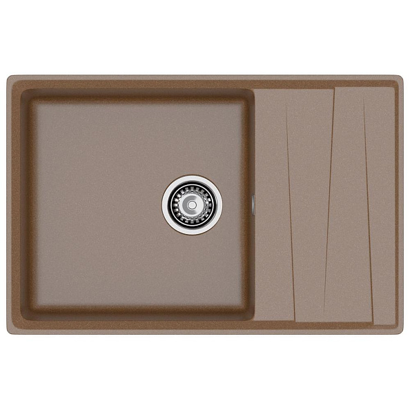 Кухонная мойка GranFest LEVEL 760L, терракот