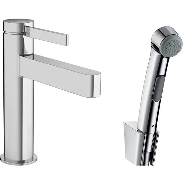 76210000 Hansgrohe Finoris смеситель для раковины 110, с гигиеническим душем