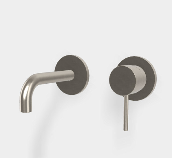 Смеситель для раковины Fima Carlo Frattini Spillo Up, никель брашированный (F3051WSX9SN)