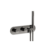 Смеситель для душа Carimali Iltondo на 2 потребителя, черный матовый (21828EST/A-NEOP)