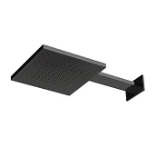 Верхний душ Almar Velvet, 300х300, Absolute Black Brushed PVD (E044277.AB)