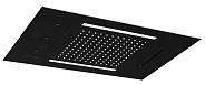 Верхний душ Almar Chromotherapy, 630х480, Absolute Black Brushed PVD (E044190.AB)