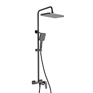 Душевая система Shevanik S4226H, черный