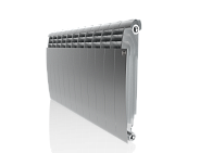 Радиатор биметаллический Royal Thermo BiLiner 500 Satin Silver 12 секций