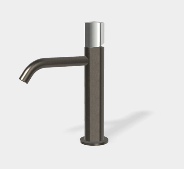 Смеситель для раковины Fima Carlo Frattini So, брашированный черный хром (F3181CS)