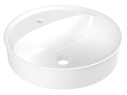 2058TXS110H MINIMAL круглая раковина для установки на столешницу 46х46 см, Serel