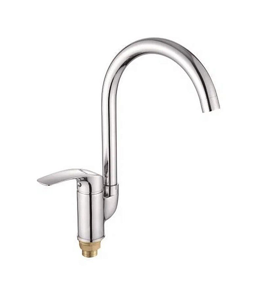 Смеситель для кухни Shevanik S5553, хром