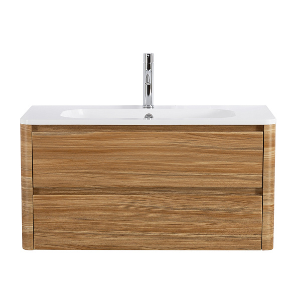 База под раковину подвесная Cezares Relax 996х477х500, Дуб карамельный (RELAX-1000-2C-SO-RC-P)