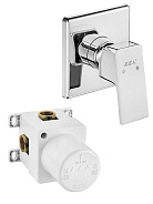 102167105EX-K + 102166102EX TIERA смеситель для душа (внешняя часть) + скрытая часть